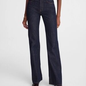 NWT Madewell Vintage Flare Jeans in Dark Indigo